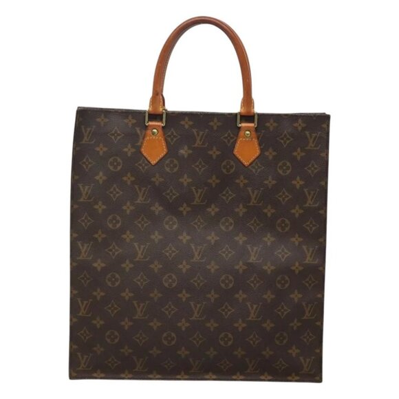 LOUIS VUITTON Monogram Sac Plat Hand Bag - Picture 2 of 16